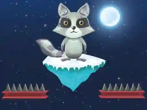Jumping Raccoon — δωρεάν online παιχνίδι