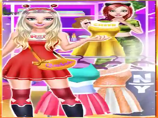 Cheerleader Magazine Girls Dress Up — δωρεάν online παιχνίδι