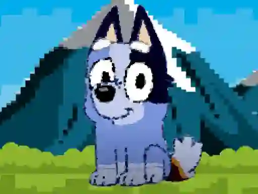 Bluey dog pixal — δωρεάν online παιχνίδι