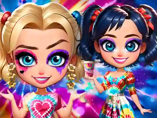 Tie Dye Explosion of Color — δωρεάν online παιχνίδι