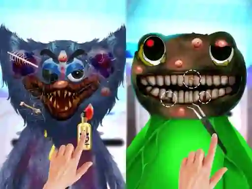 Huggy ASMR Monster Makeover — δωρεάν online παιχνίδι