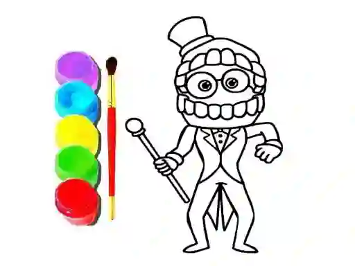 Digital Circus Click and Paint — δωρεάν online παιχνίδι