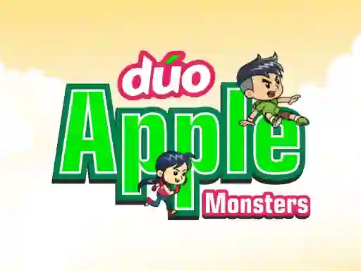 Duo Apple Monsters — δωρεάν online παιχνίδι