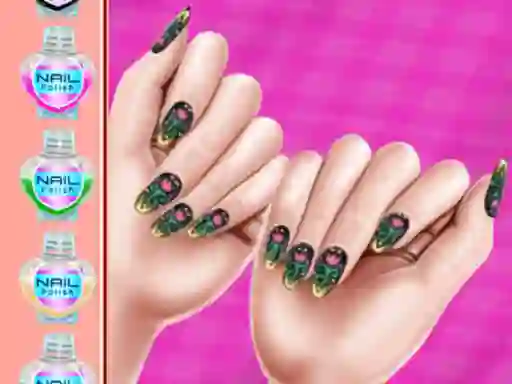 Royal Theme Nail Art DIY — δωρεάν online παιχνίδι