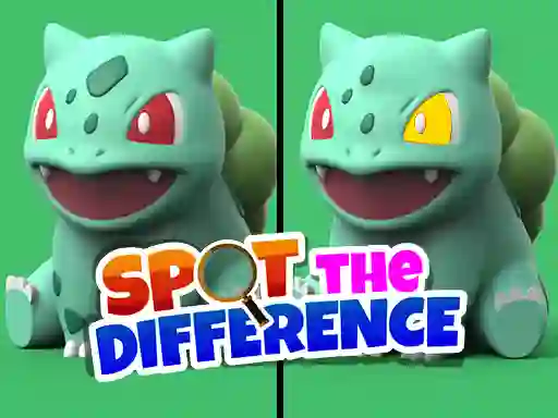 Pokimon Spot the differences — δωρεάν online παιχνίδι
