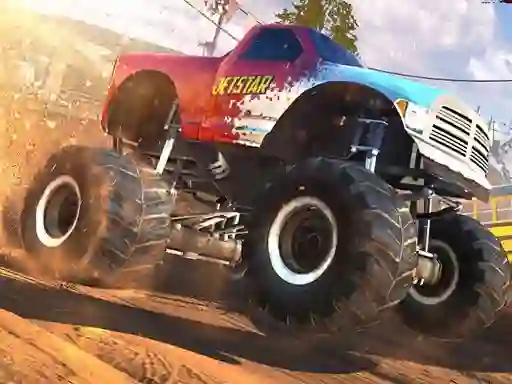 Monster Truck Supra Race — δωρεάν online παιχνίδι