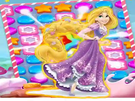 Princess Rapunzel Match3 — δωρεάν online παιχνίδι