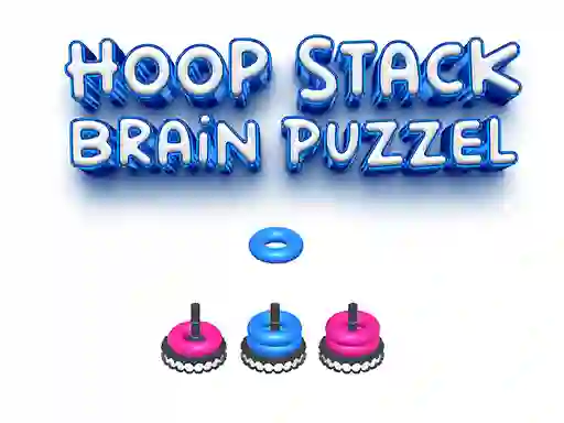 Hoop Stack Brain Puzzle Game — δωρεάν online παιχνίδι