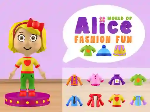 World of Alice Fashion fun — δωρεάν online παιχνίδι