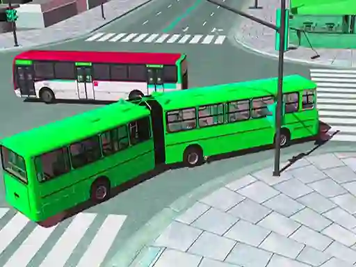 Bus Driving 3d simulator - 2 — δωρεάν online παιχνίδι