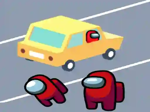 Among Us Car Race — δωρεάν online παιχνίδι