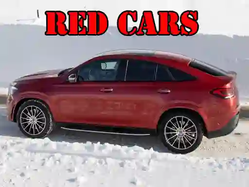 Red GLE Coupe Cars — δωρεάν online παιχνίδι