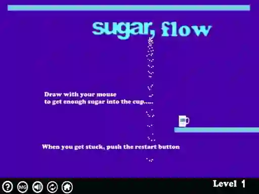 Sugar flow — δωρεάν online παιχνίδι