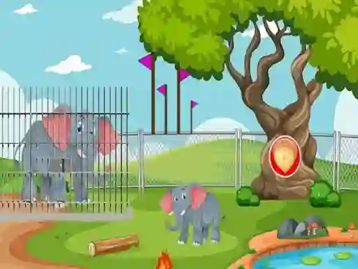 Rescue The Elephant Calf 2 — δωρεάν online παιχνίδι