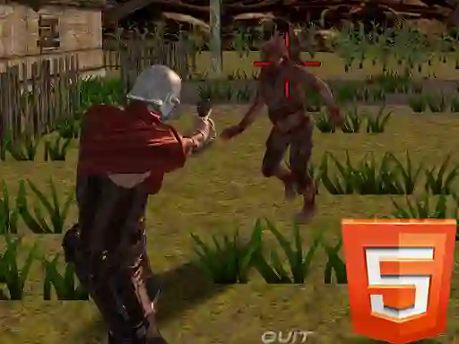 Zombie Apocalypse Zombie Z HTML5 — δωρεάν online παιχνίδι