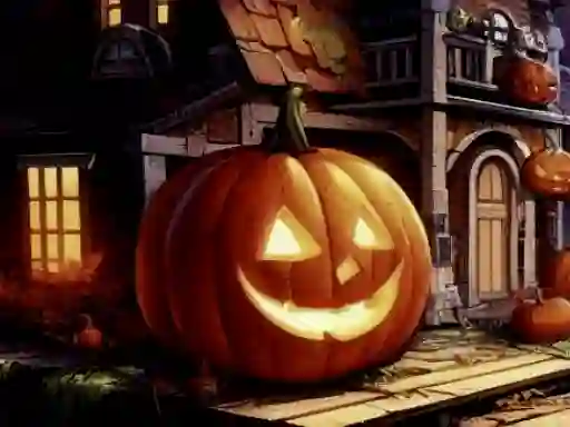 Halloweem Pumpkin Adventure — δωρεάν online παιχνίδι