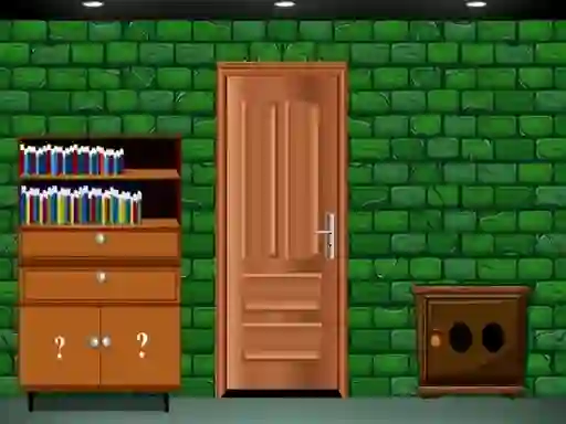 Colorful Brick House Escape — δωρεάν online παιχνίδι