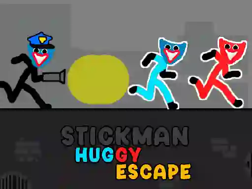 Stickman Huggy Escape — δωρεάν online παιχνίδι