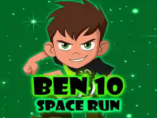 Ben 10 Space Run — δωρεάν online παιχνίδι