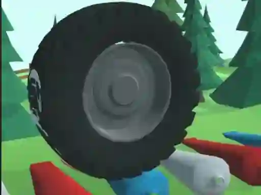 Wheel Smash 3D — δωρεάν online παιχνίδι