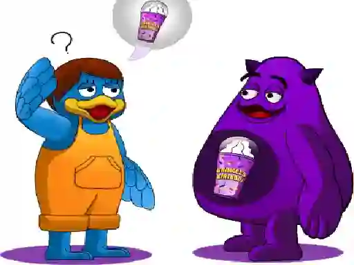 Grimace Monster Dop Story — δωρεάν online παιχνίδι