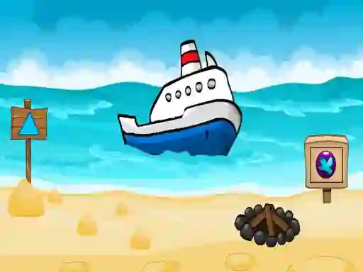 Beach Escape 3 — δωρεάν online παιχνίδι