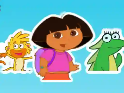 Dora Match3 — δωρεάν online παιχνίδι