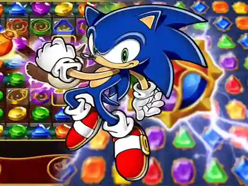 Sonic Gold Match 3 — δωρεάν online παιχνίδι