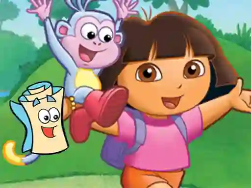 Dora Find Hidden Map — δωρεάν online παιχνίδι