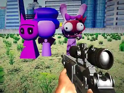 Sprunki Sniper Squid Game — δωρεάν online παιχνίδι