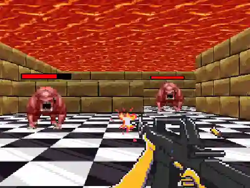 Retro FPS Escape — δωρεάν online παιχνίδι