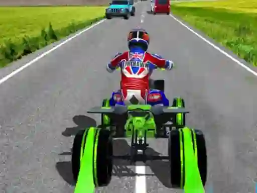 Quad ATV Traffic Racer — δωρεάν online παιχνίδι