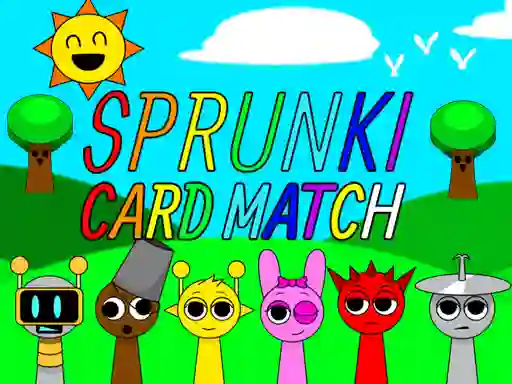 Sprunki Card Match — δωρεάν online παιχνίδι