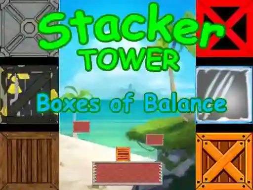 Stacker Tower Boxes of Balance — δωρεάν online παιχνίδι