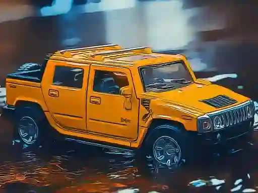 Hummer Jeep Puzzle — δωρεάν online παιχνίδι