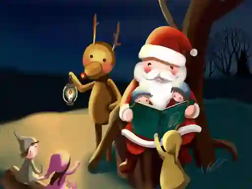 Merry Christmas Puzzles — δωρεάν online παιχνίδι