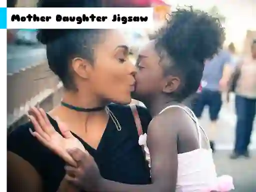 Mother Daughter Jigsaw — δωρεάν online παιχνίδι