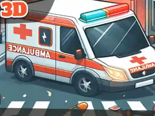 Ambulance Driver 3D — δωρεάν online παιχνίδι
