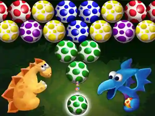 Dino Eggs Bubble Shooter — δωρεάν online παιχνίδι