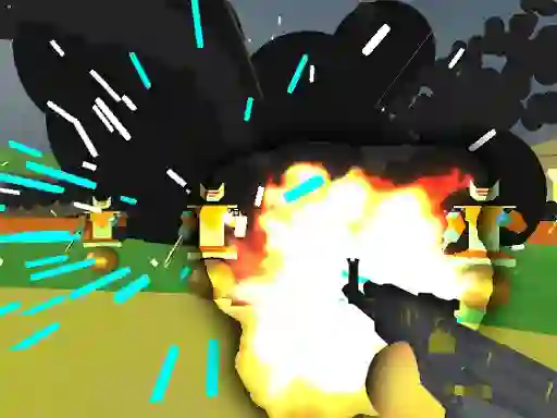 Robot Base Shootout 3D — δωρεάν online παιχνίδι