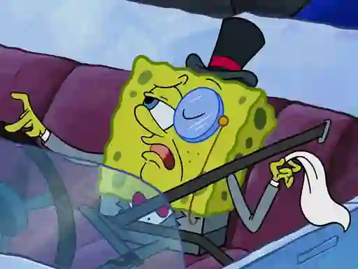 Spongebob Driving Test Hidden — δωρεάν online παιχνίδι