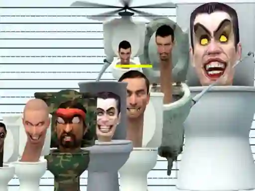 Skibidi Toilet Five Difference — δωρεάν online παιχνίδι