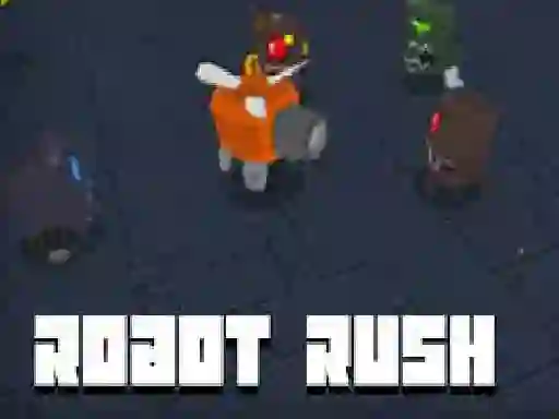 Robot Rush — δωρεάν online παιχνίδι