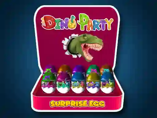 Surprise Egg: Dino Party — δωρεάν online παιχνίδι