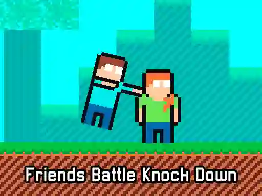 Friends Battle Knock Down — δωρεάν online παιχνίδι