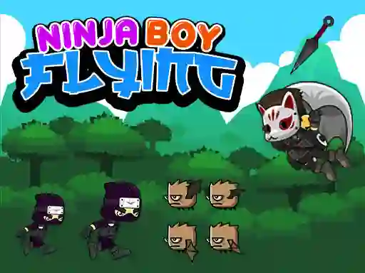 Ninja Boy Flying — δωρεάν online παιχνίδι
