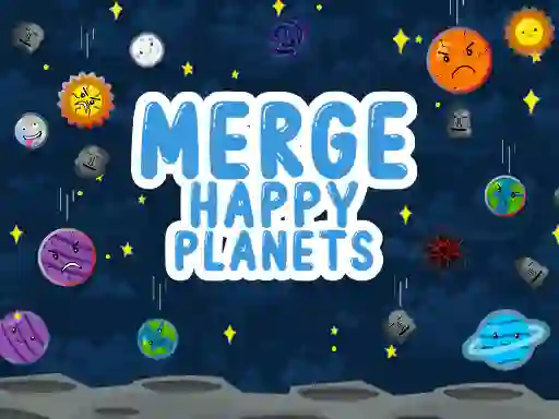 Merge Happy Planets — δωρεάν online παιχνίδι