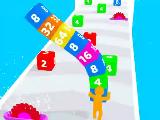 Cube Stack 2048 — δωρεάν online παιχνίδι