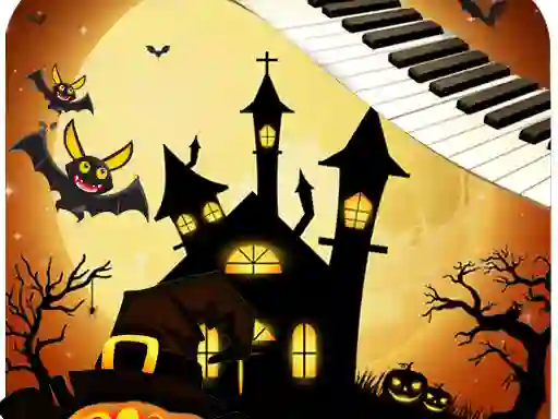 Halloween Piano Tiles — δωρεάν online παιχνίδι