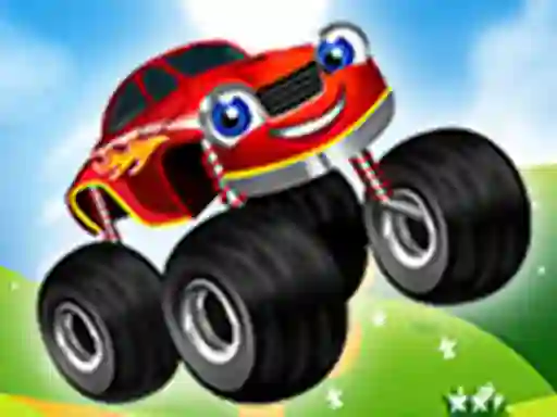 Monster Trucks Kids Racing — δωρεάν online παιχνίδι